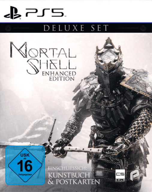 Mortal Shell: Enhanced Edition box art for Playstation 5